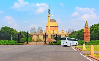 City tour em Delhi de ônibus